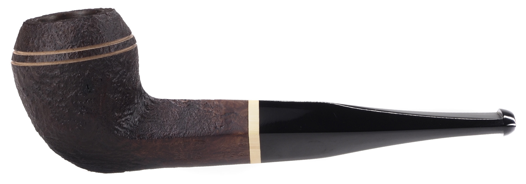 Ropp, Buis 373, Bulldog w. box wood, Sand, 9 mm.