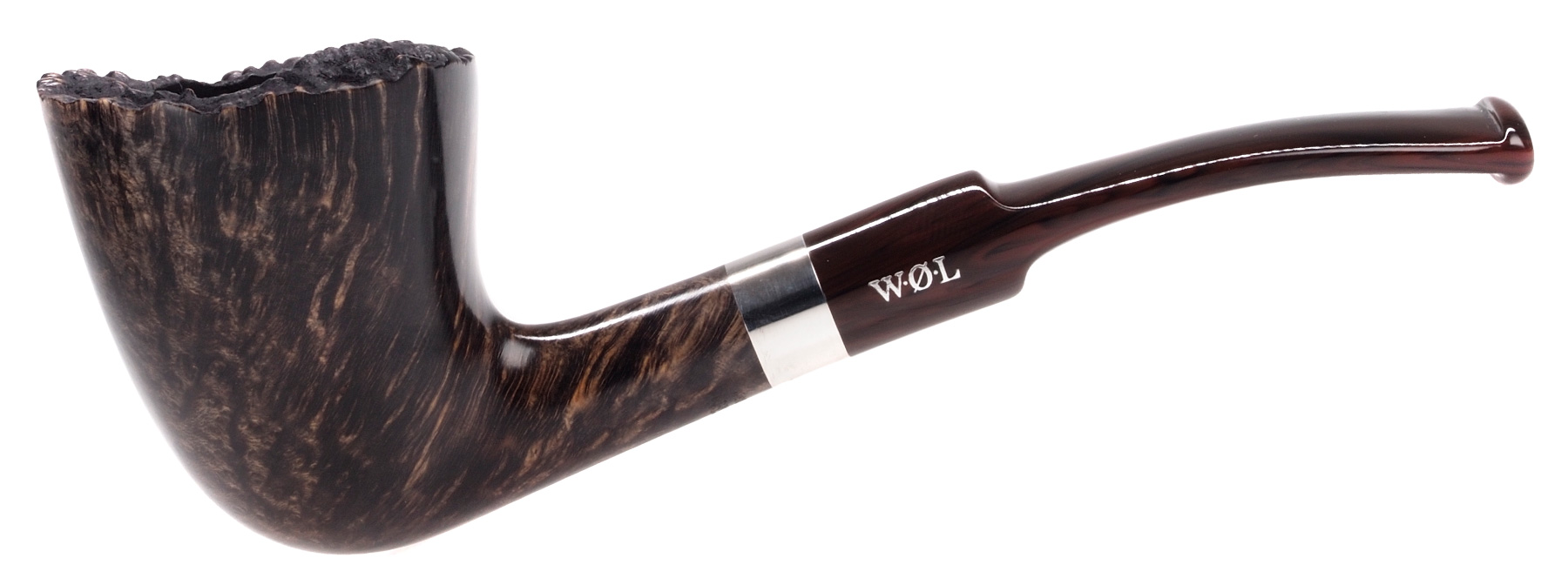 W. O. Larsen, Model 62, Freehand, Black Brown