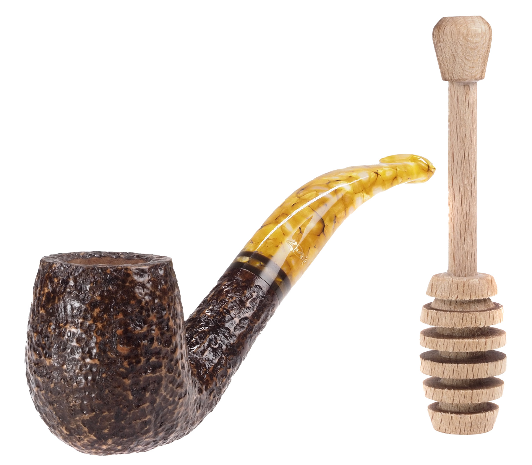 Savinelli, Miele 601, Krum Billard Pibe, Rustik