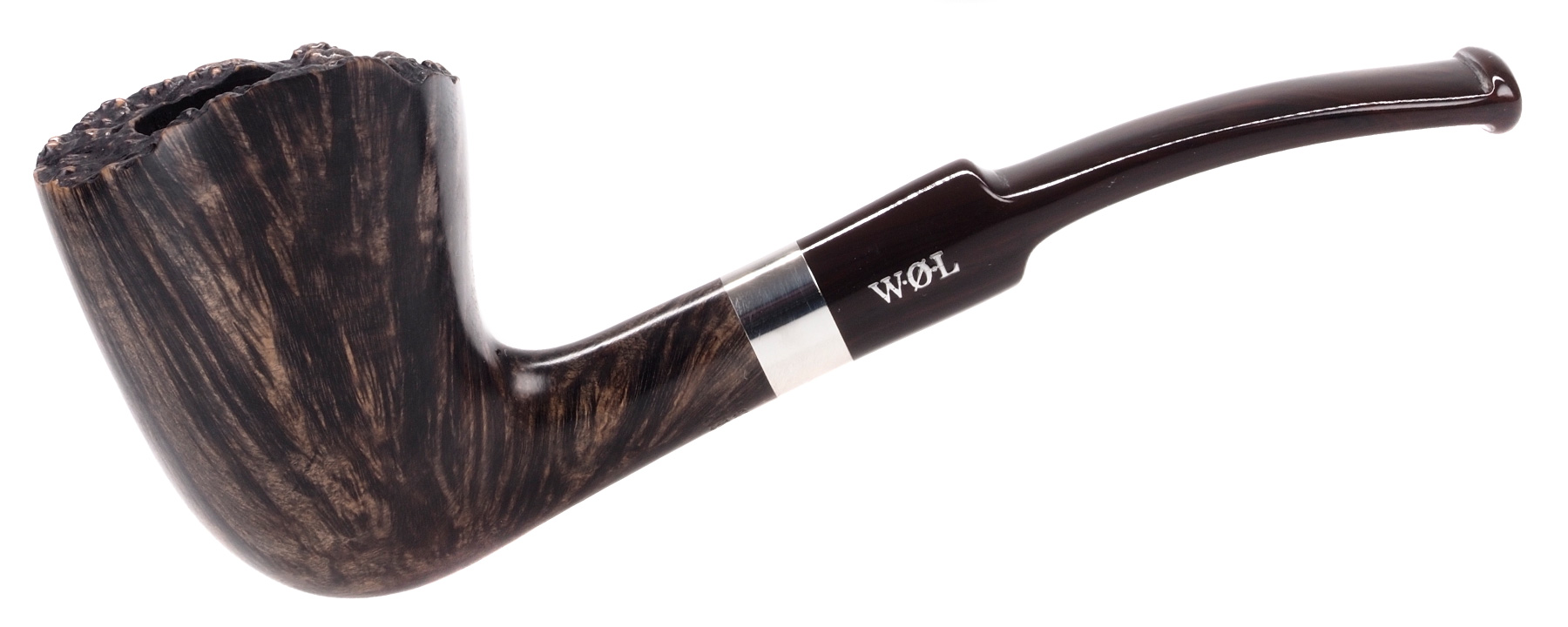 W. O. Larsen, Model 62, Freehand, Black Brown