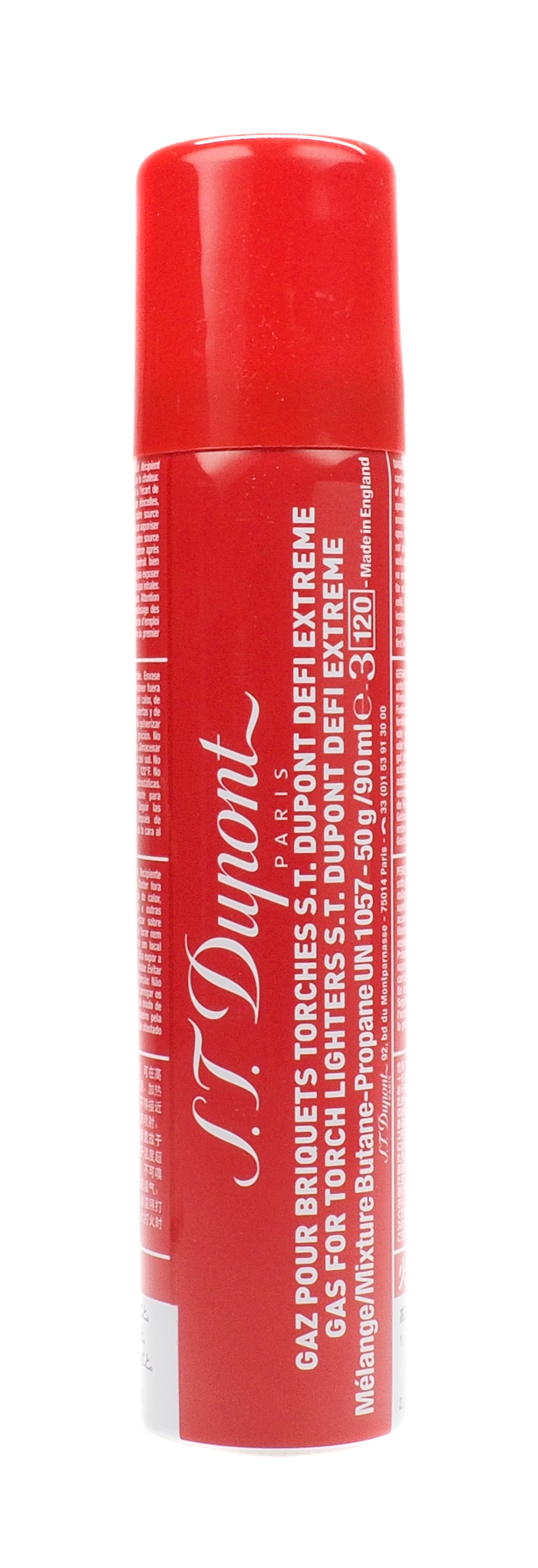 Dupont, Premium Gas for DEFI lighters (RED)