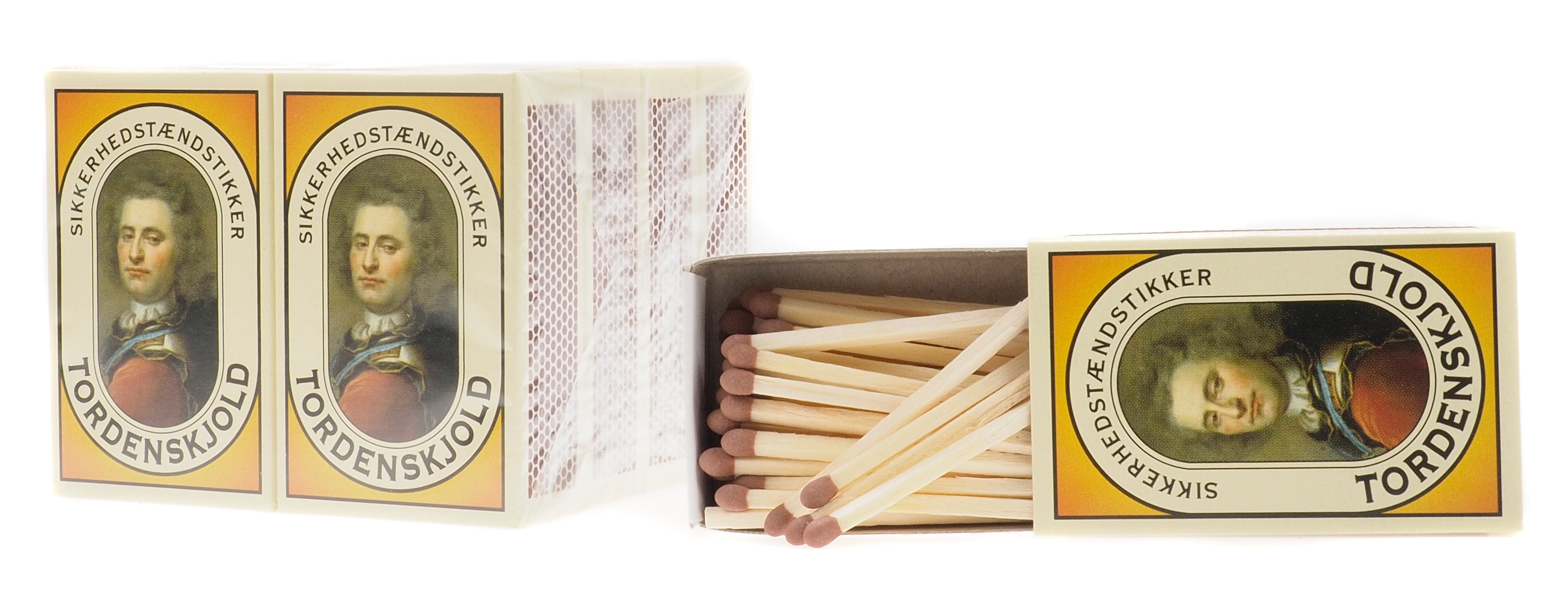 Matches, standard, Tordenskjold, 8 boxes