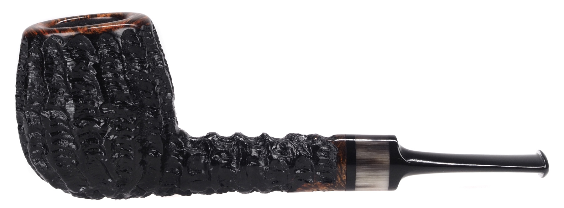 Bay Denmark, Pumpkin Rusticated Lovat w. horn