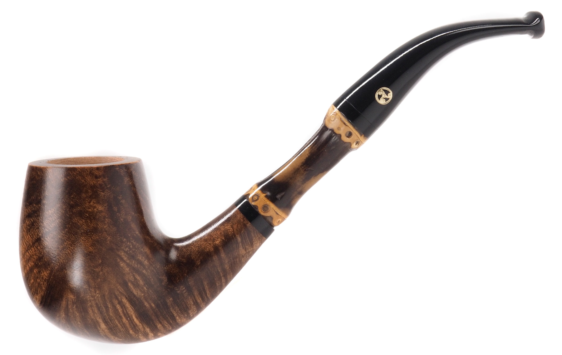 Rattray's, Bamboo, Bent Billard, Brown Smooth