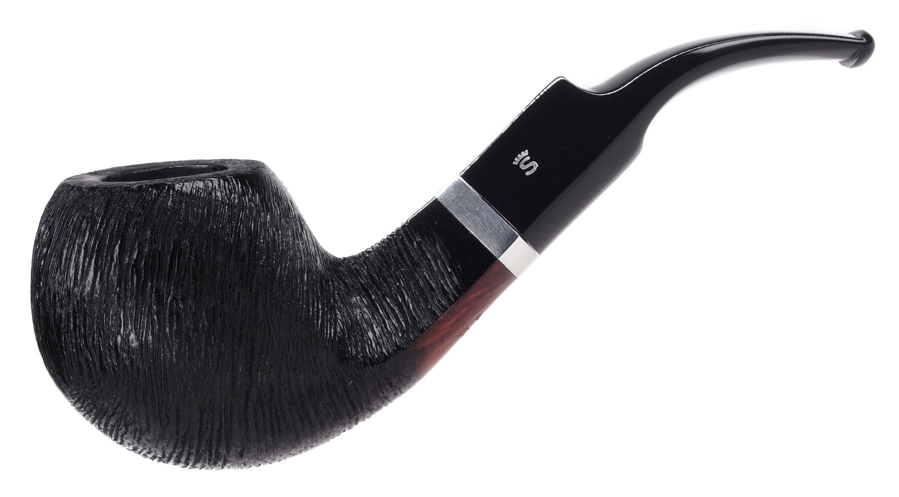 Stanwell, København, Brushed 15, Bent Apple, 9 mm