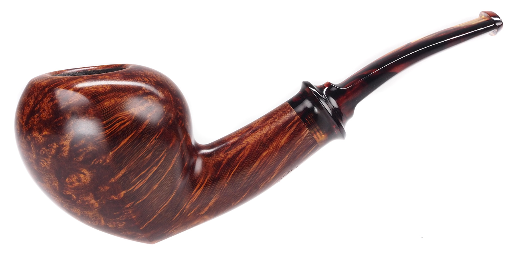 Henri Pipes, Duck Foot w. cultural amber stem