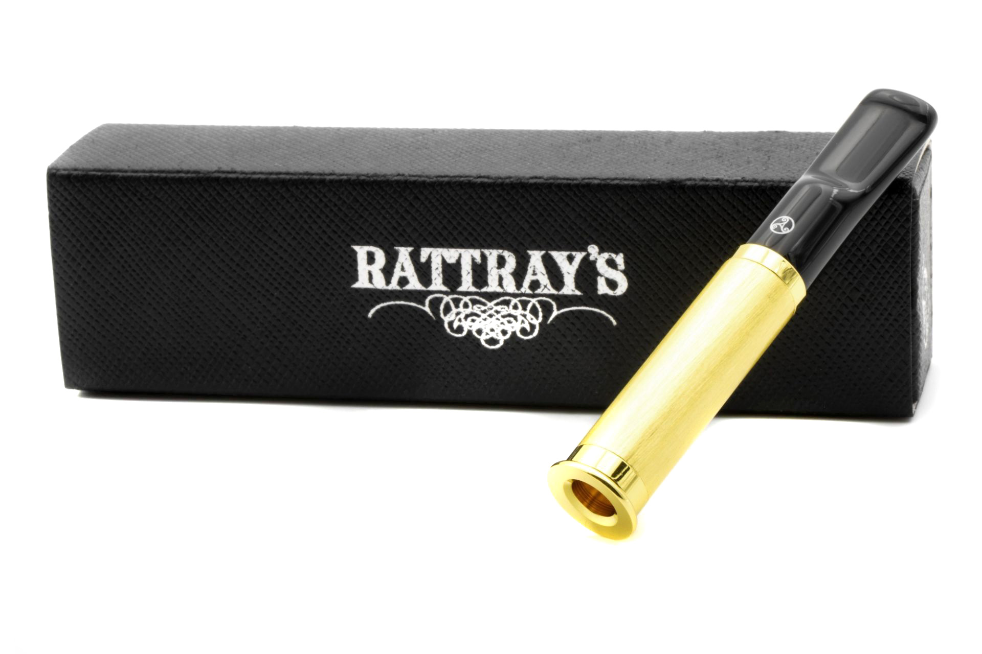 Rattray's Cigarette Holder, Tuby, Gold Satin
