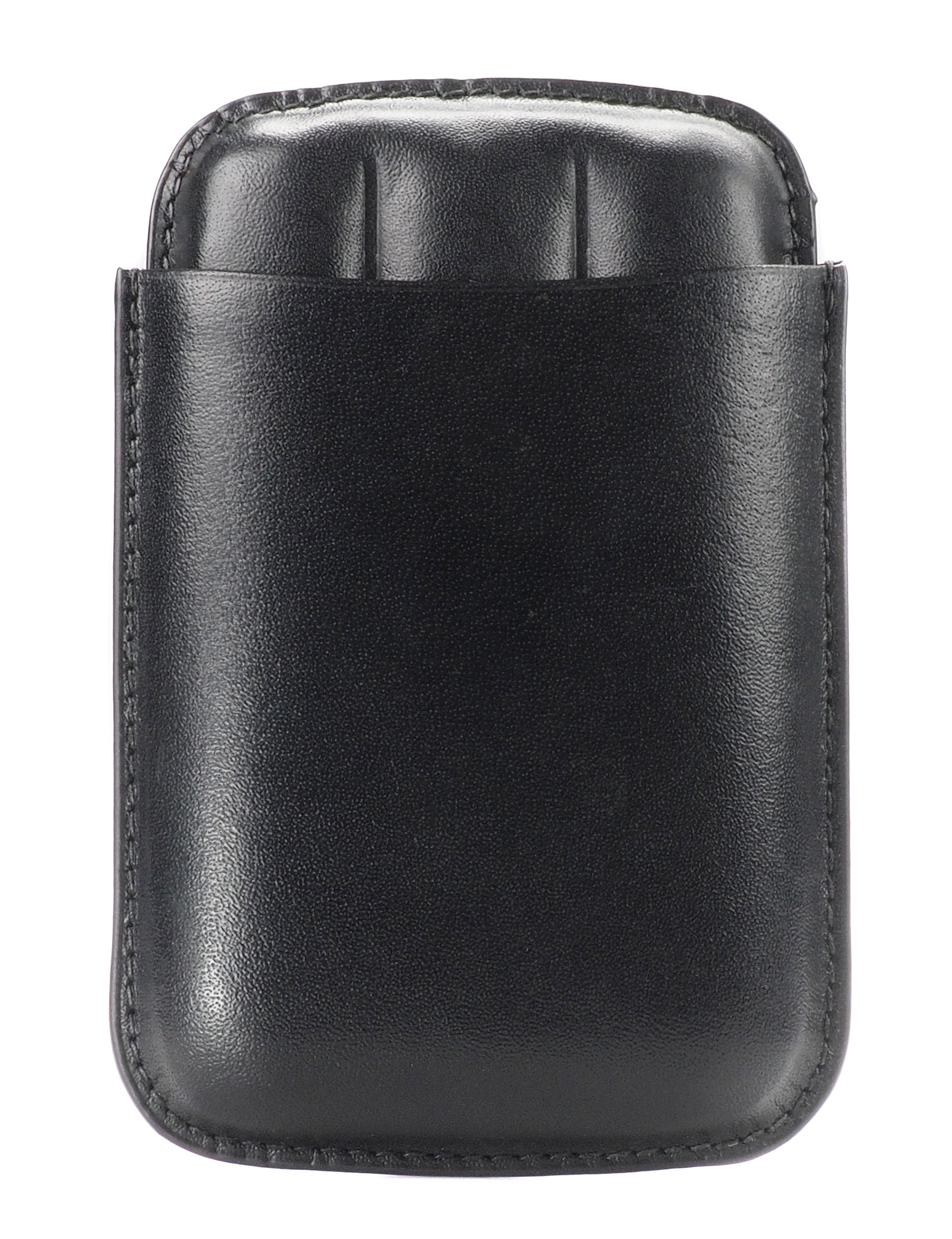 Sareva, Cigar Case, 3 Robusto/Corona, Black