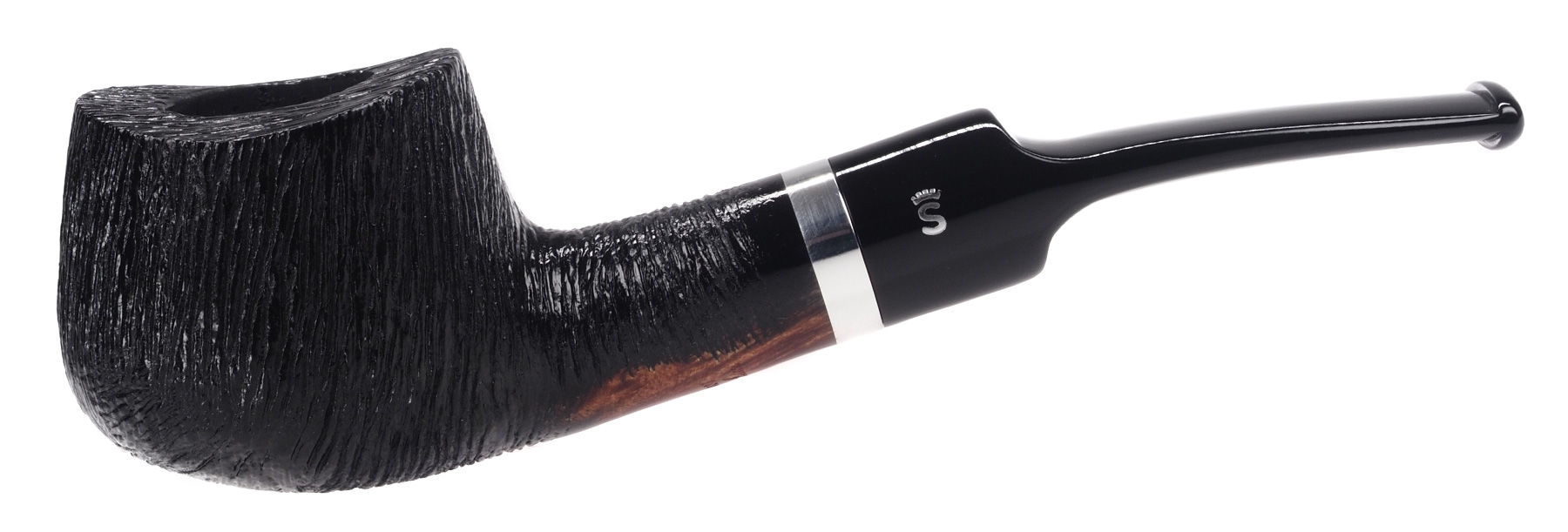 Stanwell, København, Brushed 11, Bent Pot, 9 mm