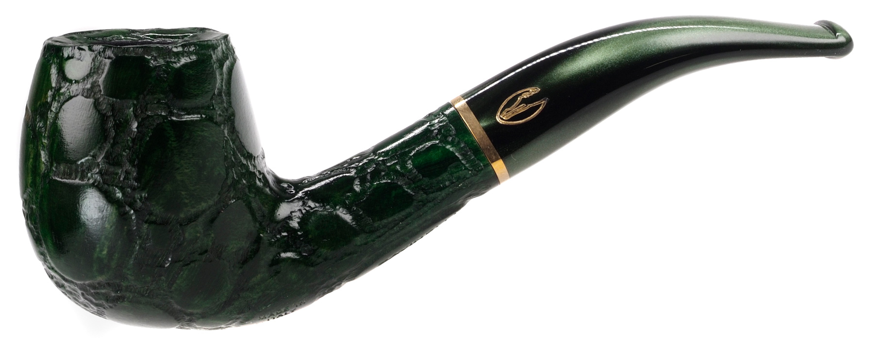 Savinelli, Alligator 677, Halv Krum Billard Pibe