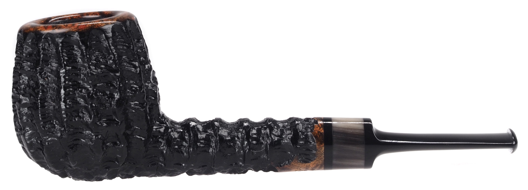 Bay Denmark, Pumpkin Rusticated Lovat w. horn