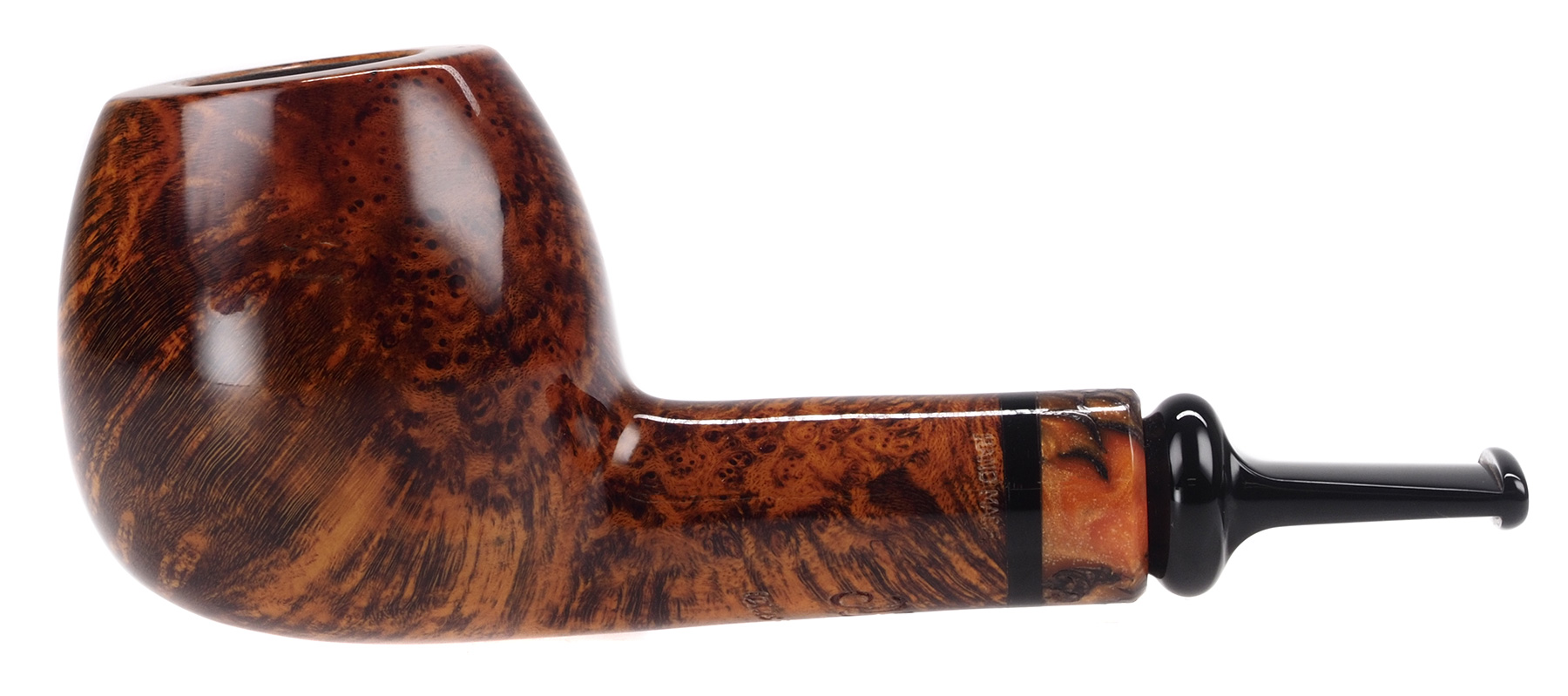 Peder Jeppesen, Ida Gr. 5, Straight Brandy, 9 mm.