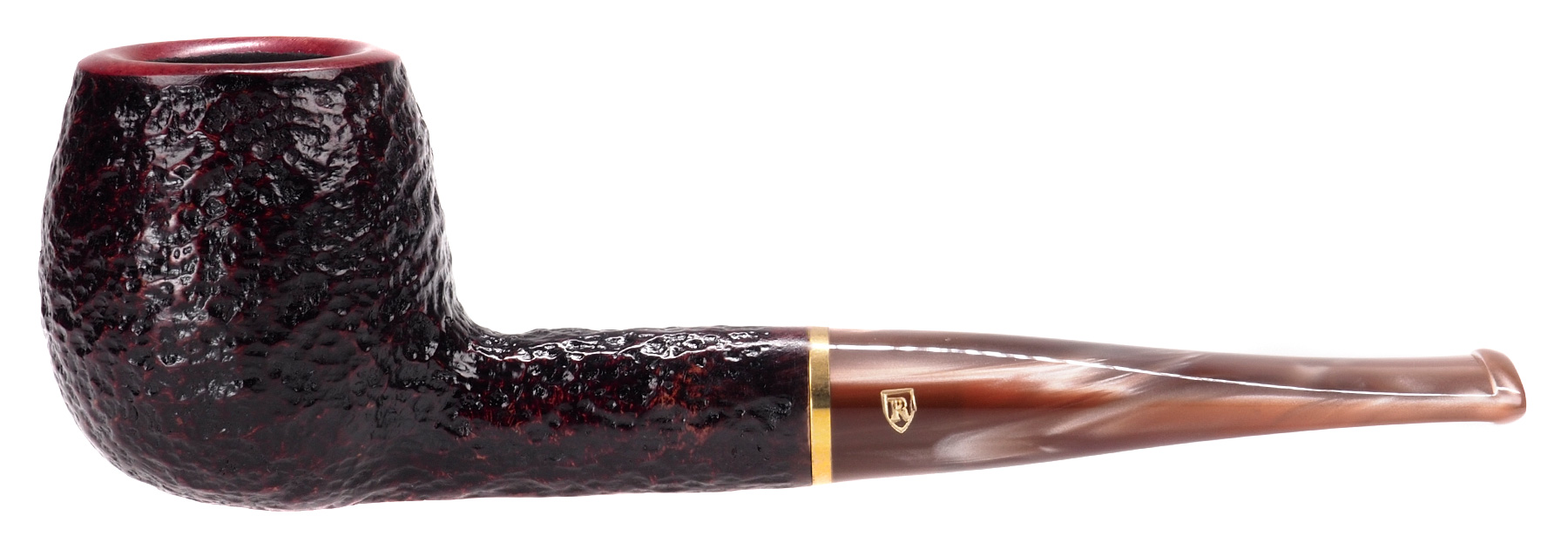Savinelli, Roma Lucite 207, Apple, Rustikeret