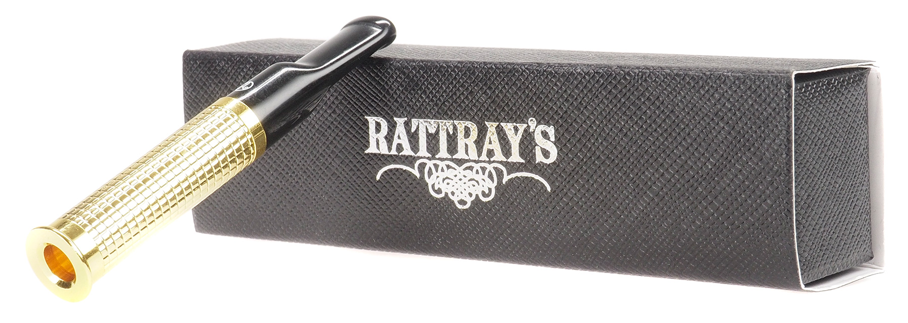 Rattray's Cigarette Holder, Tuby, Gold Corn