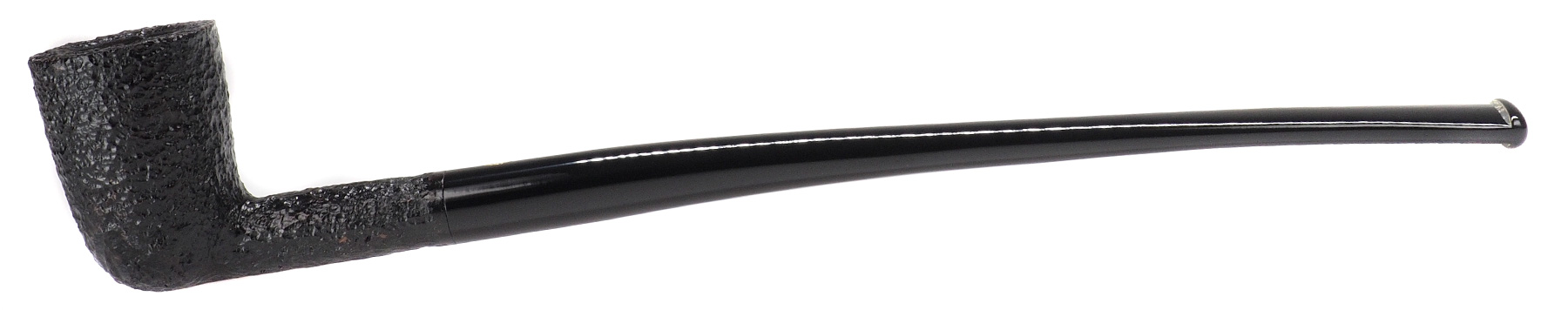 Savinelli, Churchwarden 401, Rusticated, Black