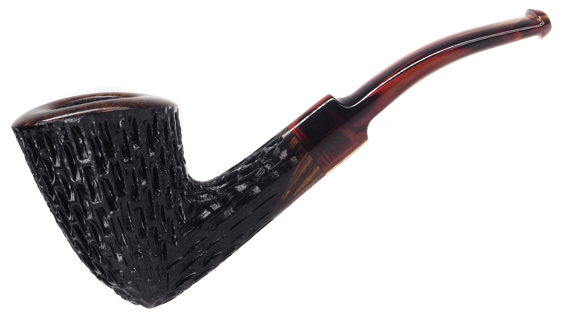 Henri Pipes, Diamond Rusticated Bent Pickaxe