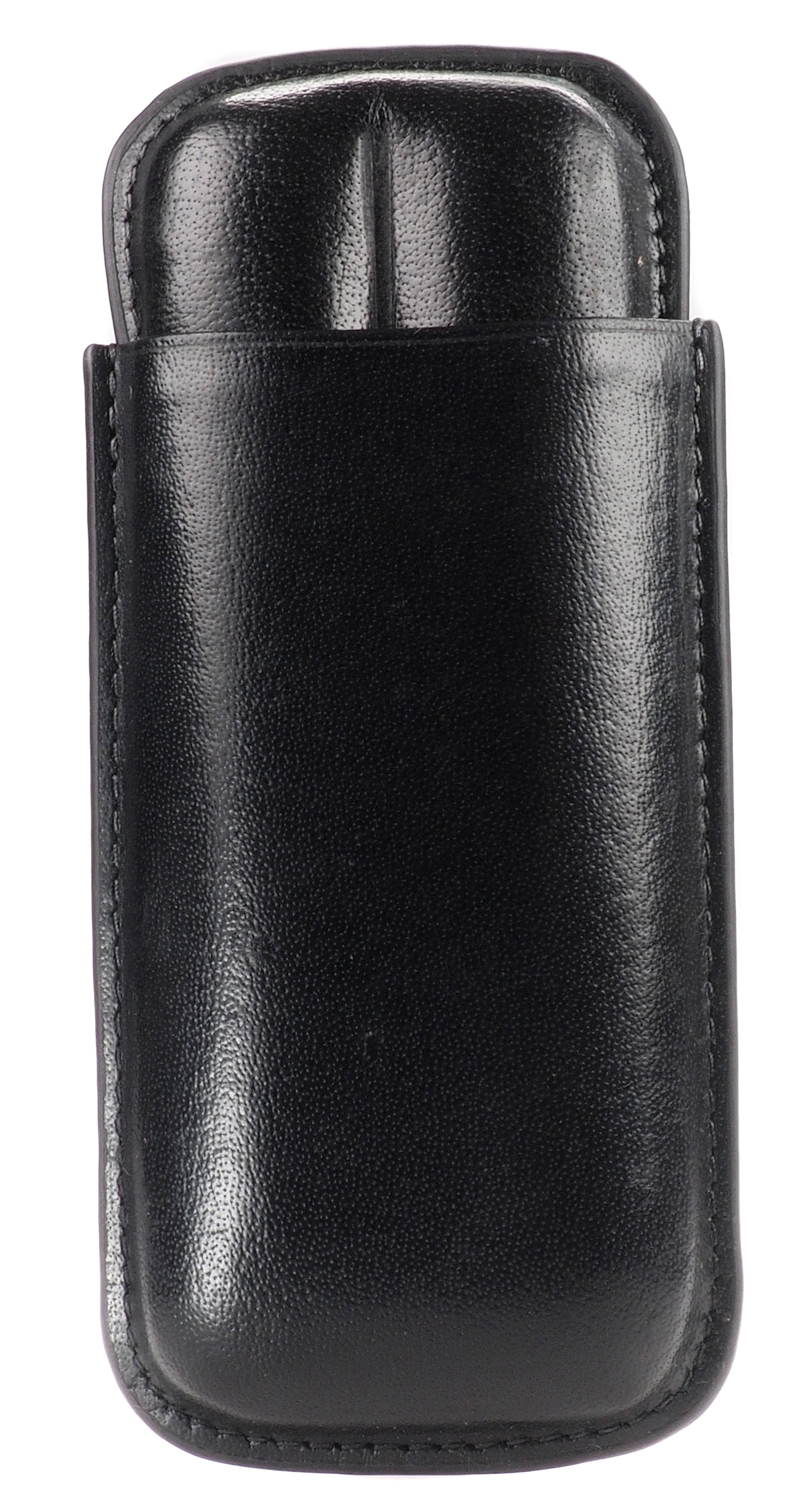Sareva, Cigar Case, 2 Robusto/Corona, Black