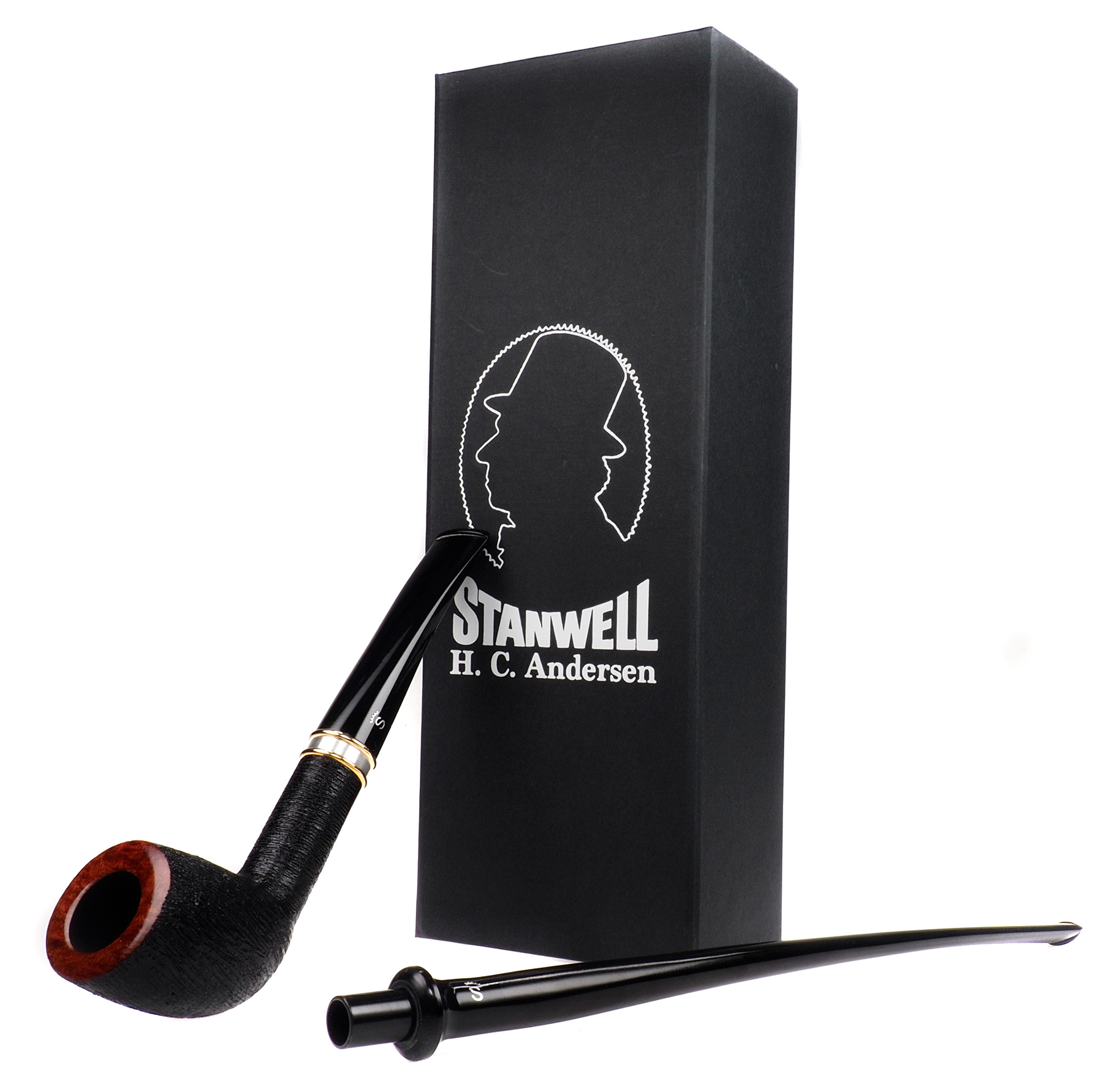Stanwell, H. C Andersen 1, Brushed 9 mm.