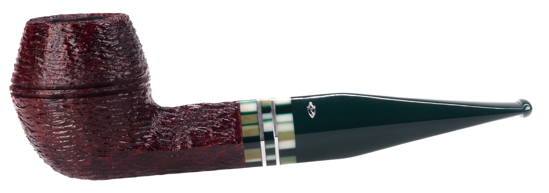 Savinelli, Foresta 504, Bulldog, Rusticated, 9 mm.