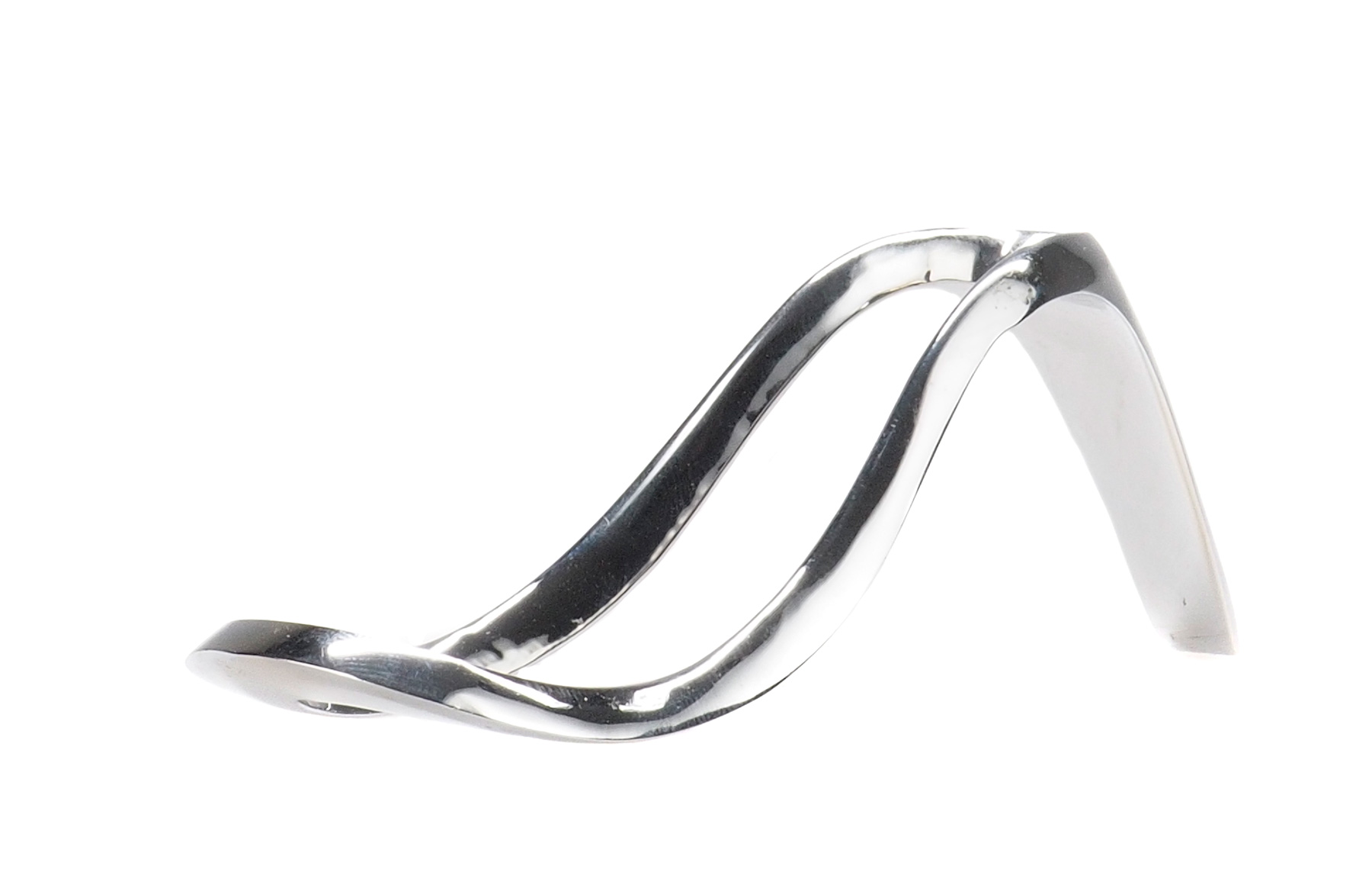 No Name, Pipe Stand, Lady Shoe, Chrome, 1 Pipe
