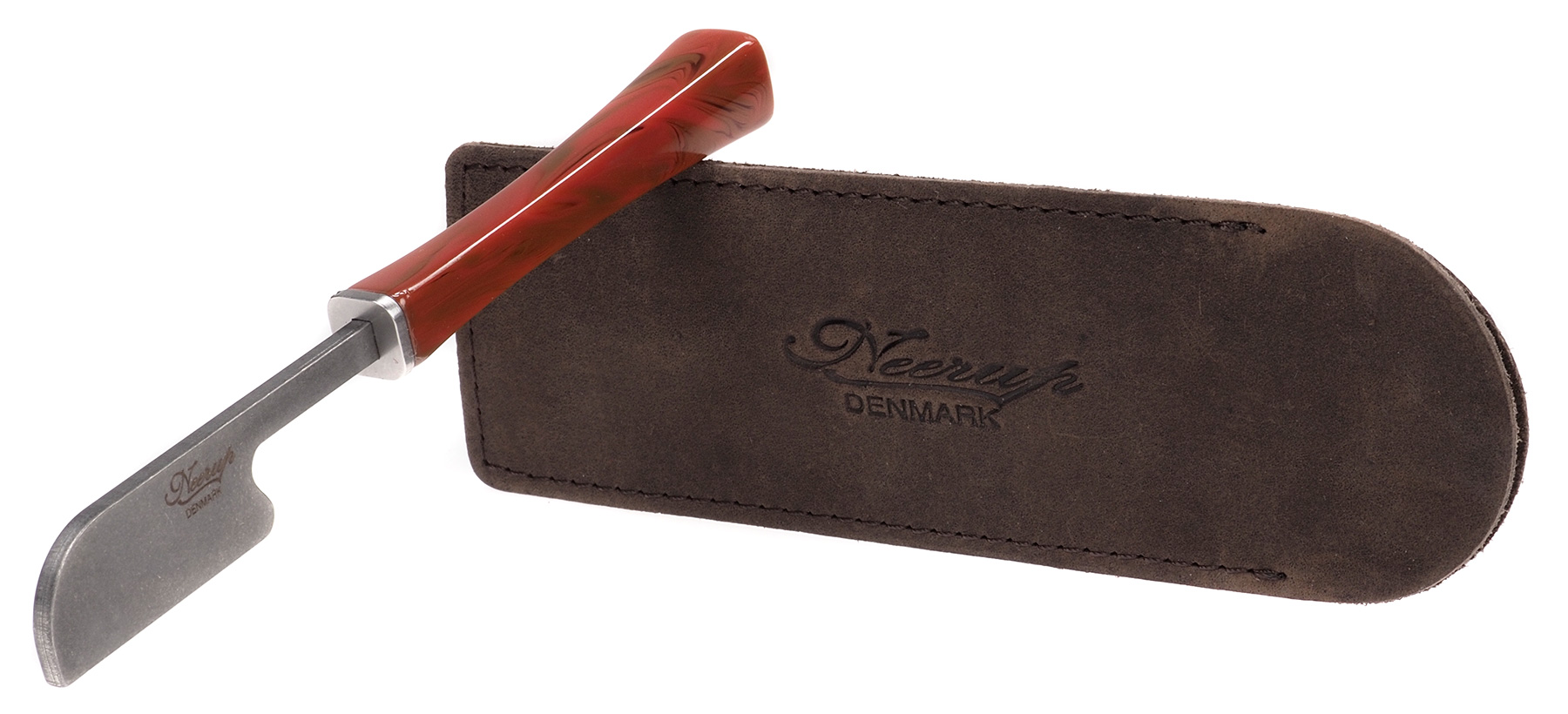Neerup Pipes, Reamer w. handle, Red/Brown