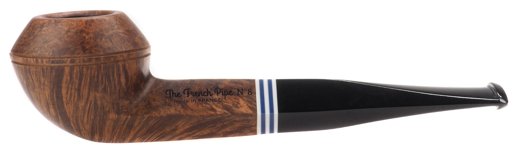 Chacom, The French Pipe, No. 8, Bulldog, Smooth
