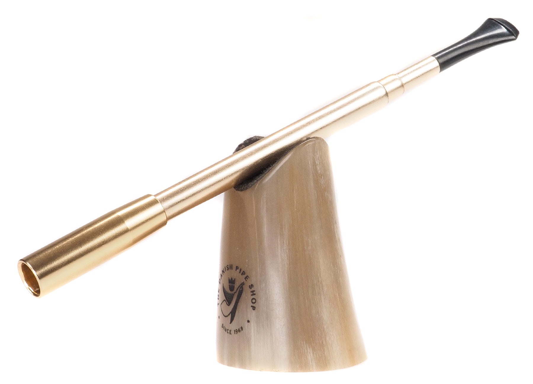 Cigarette Holder, Telescope 15-25 cm., Gold