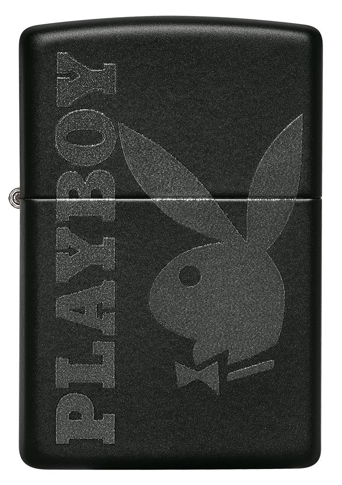 Zippo, Playboy Logo Black Matte