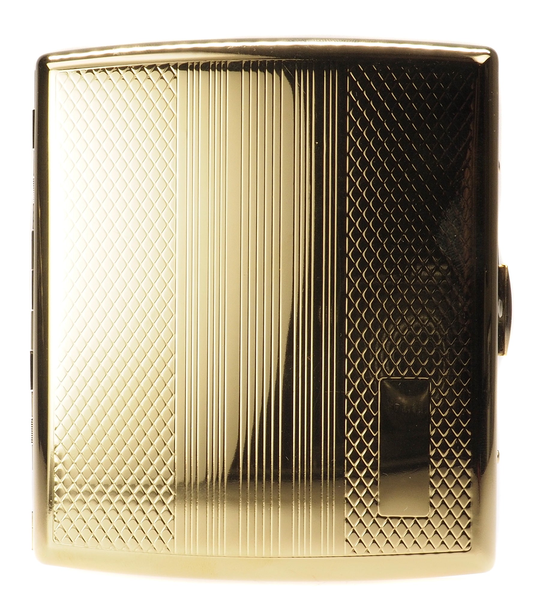 Jean Claude, Cigarette case, 20 cigarettes, Gold