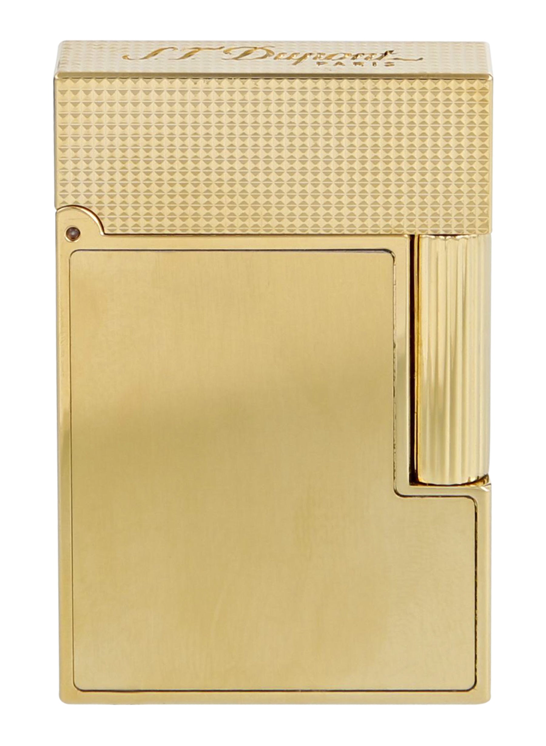 Dupont, Ligne 2 Small, Brushed, Gold