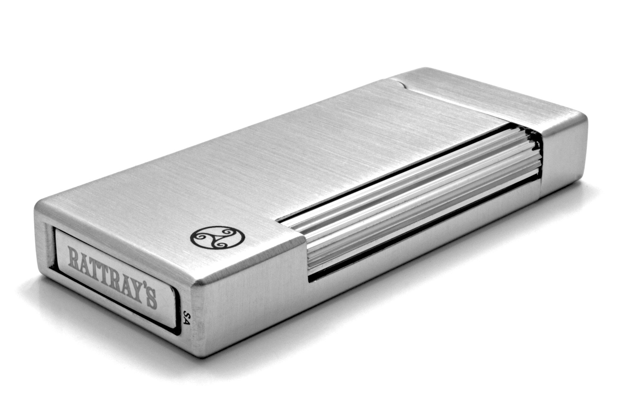 Rattray's Grand Chrome Satin, Pipe Lighter