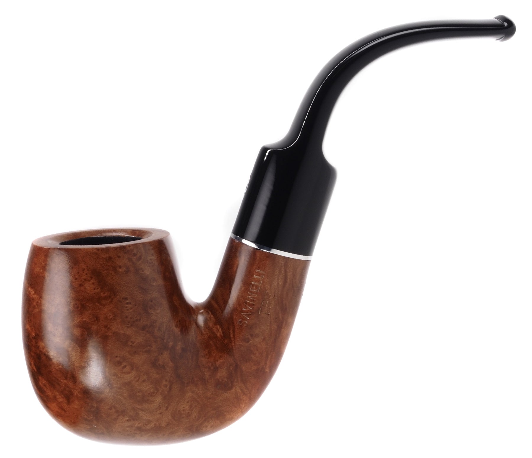 Savinelli, Tre 614, Full Bent Billard, Smooth