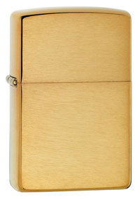 Zippo, Børstet Messing