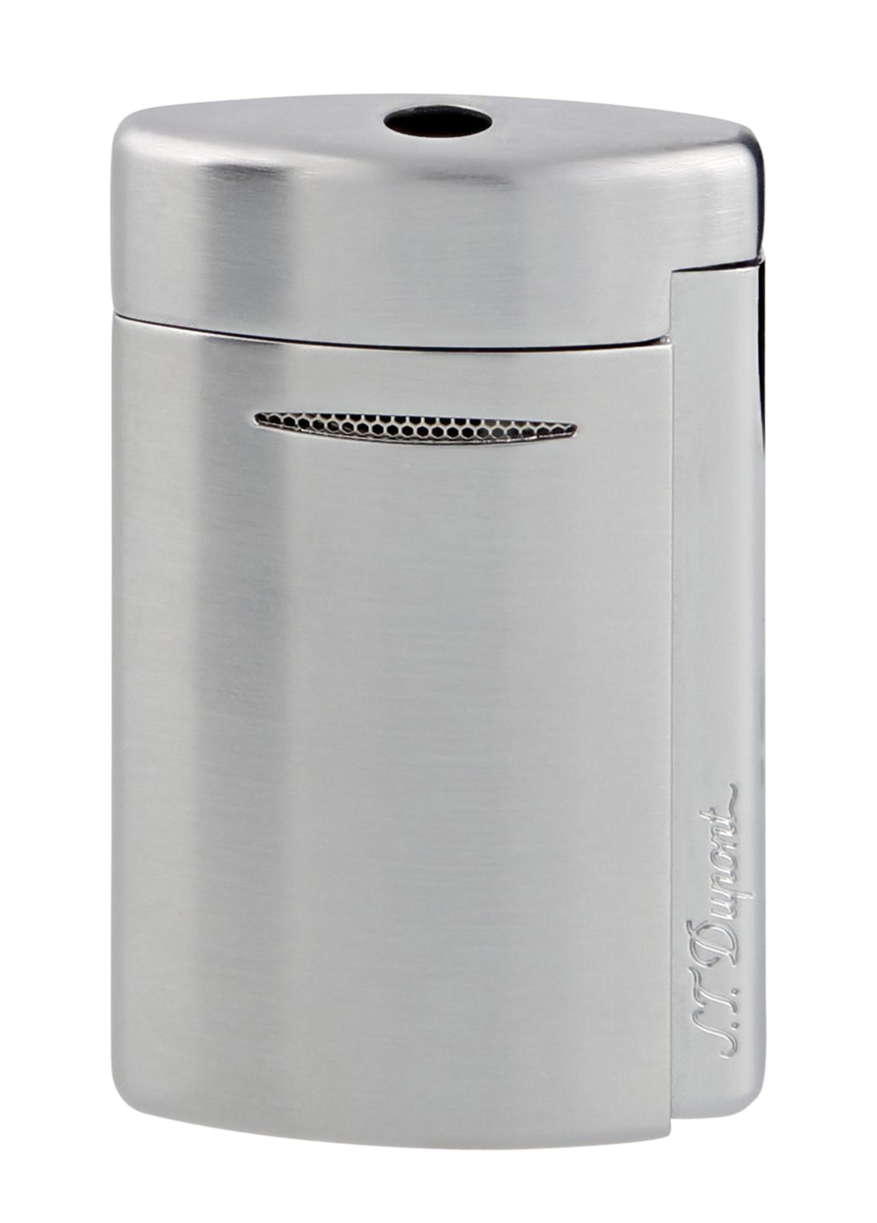 Dupont, New Minijet Lighter, Børstet Chrome