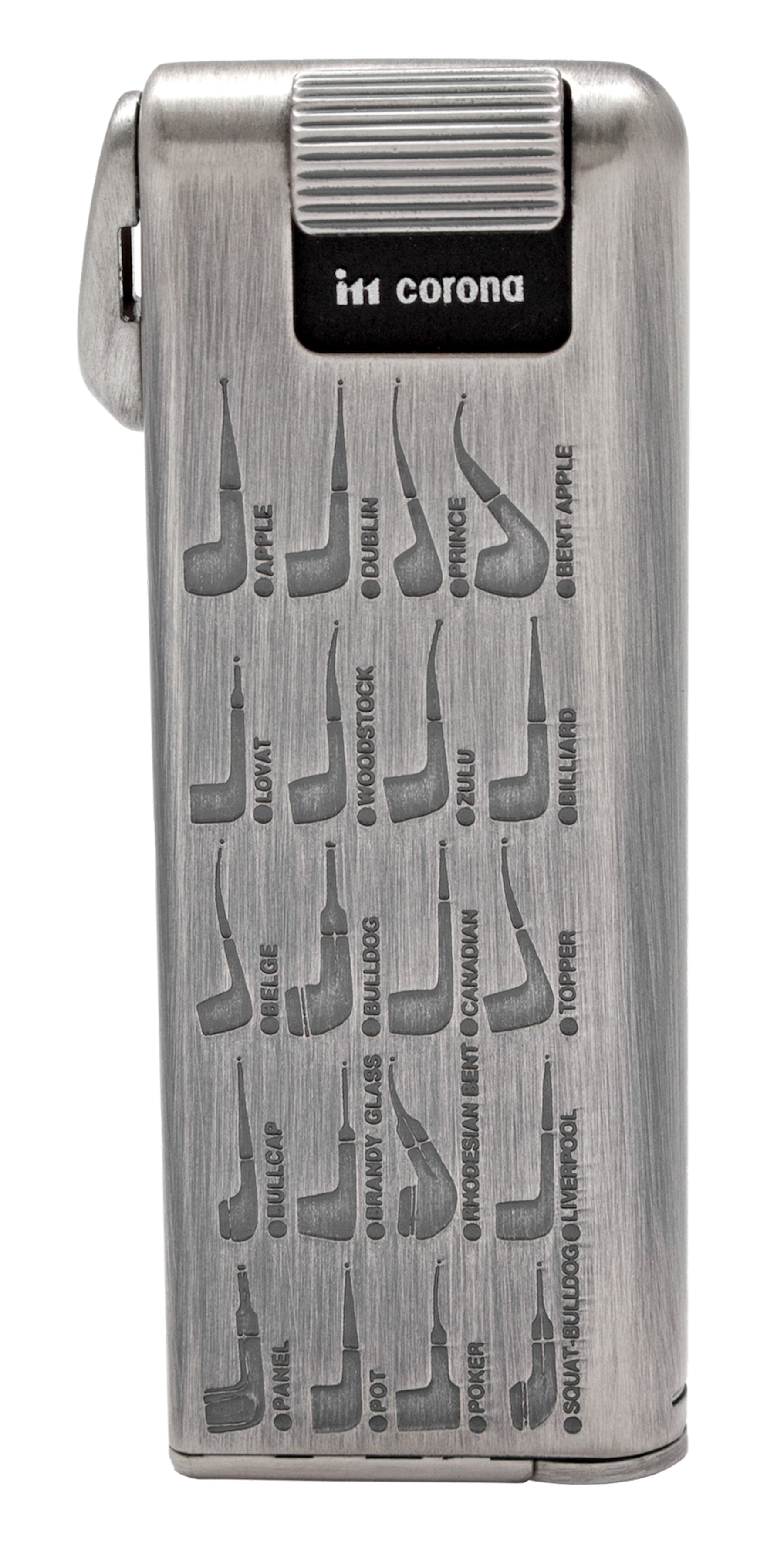 Im Corona Electronic Pipe Lighter - Pewter