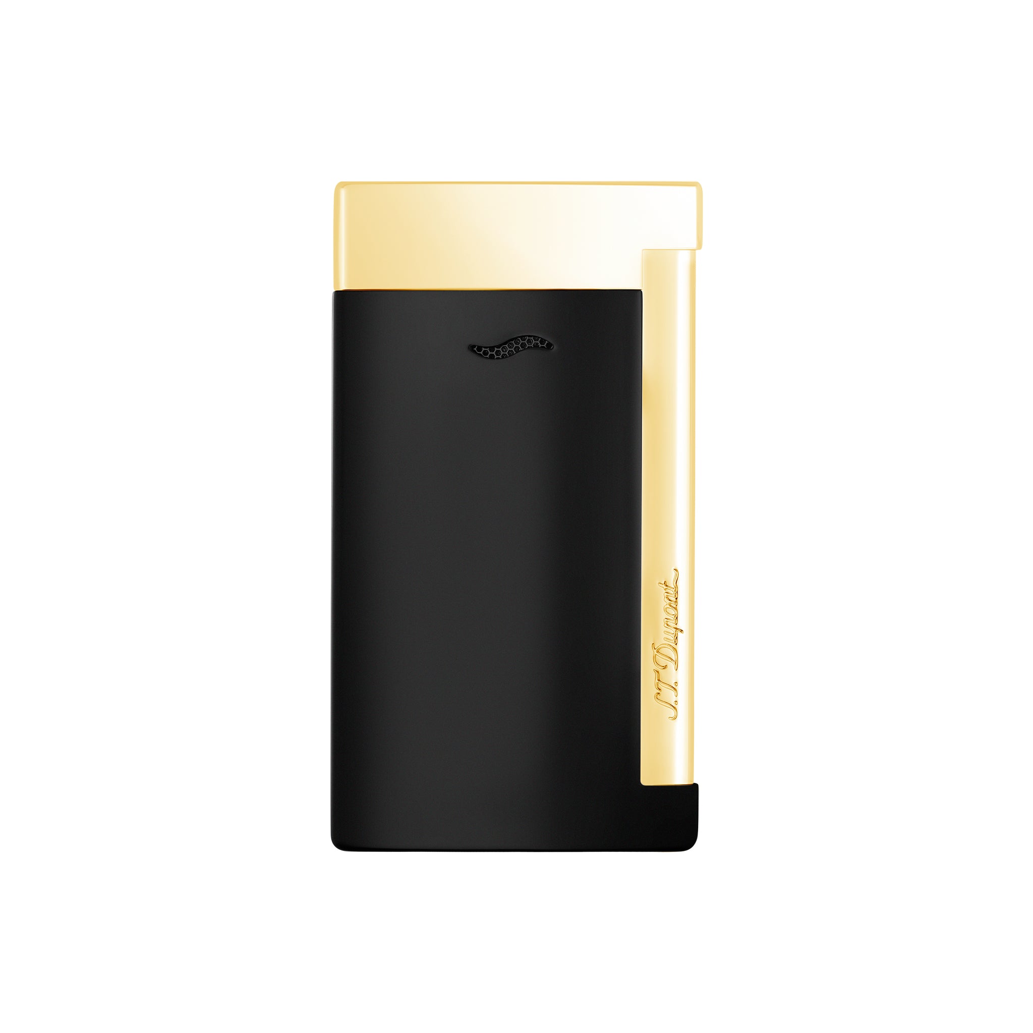 Dupont Slim 7, Black Lacquered & Gold