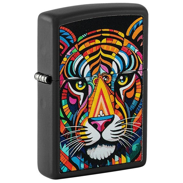 Zippo, Colourful Tiger Design