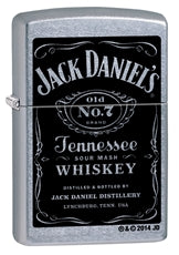 Zippo, Jack Daniels, Street Chrome