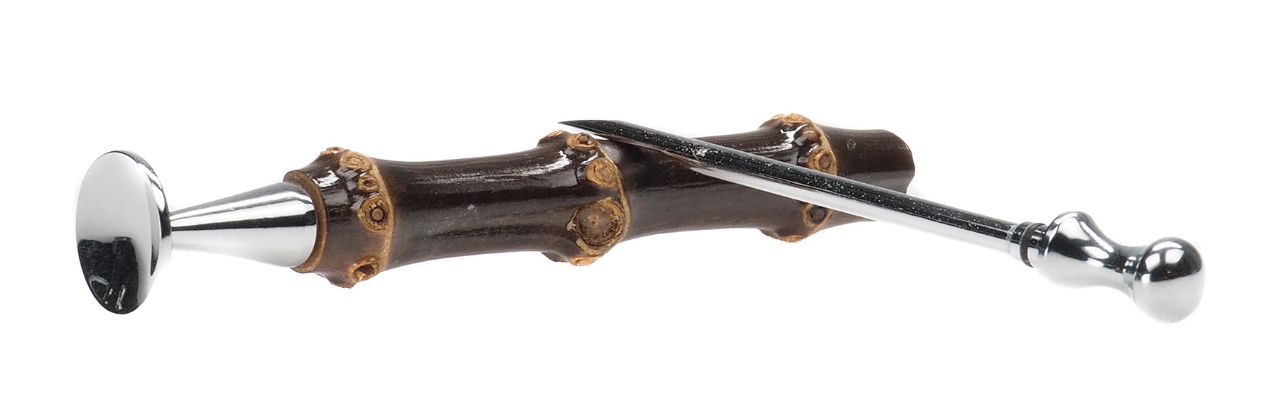 Rattray's Pipe tool, Thin Caber, Bamboo Dark