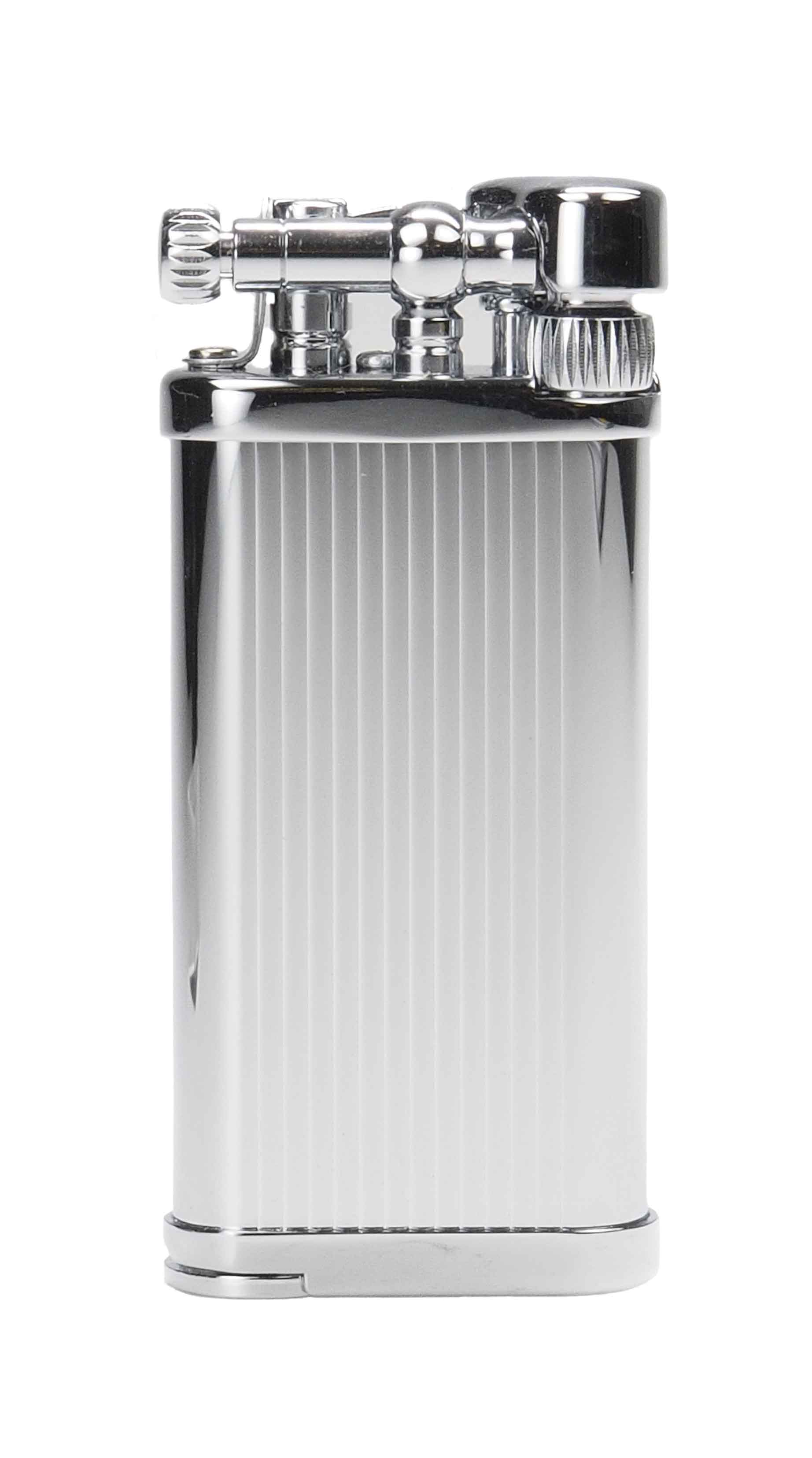 Im Corona Pipe Lighter, Old Boy, Chrome stripped