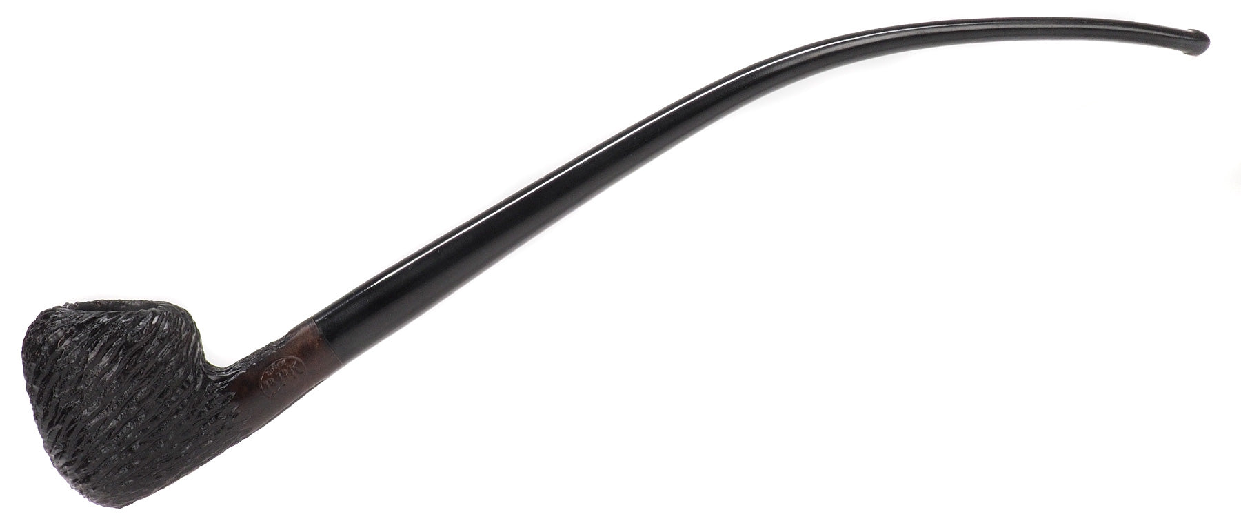 BPK, Rusticated Churchwarden Pipe, Acorn