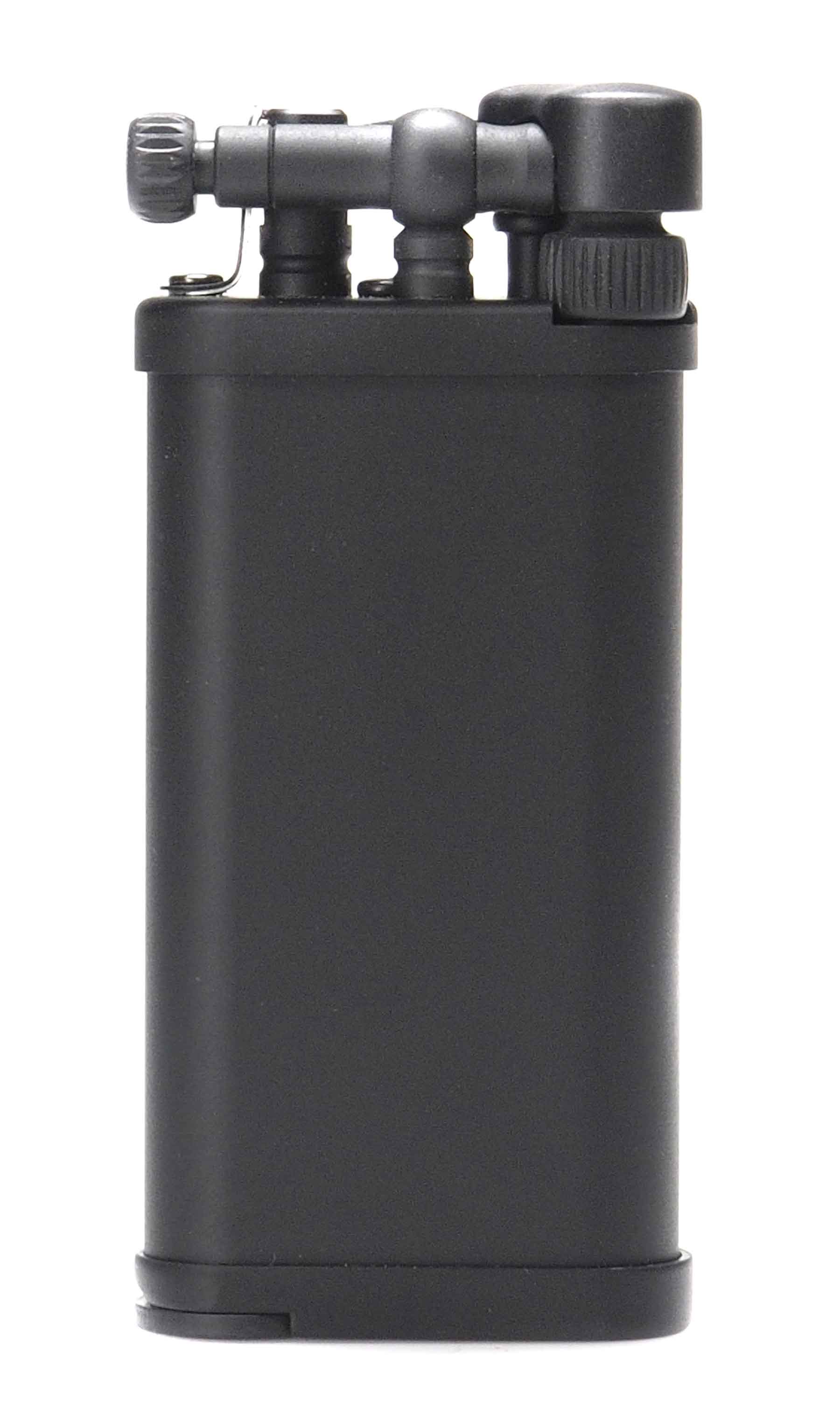 Im Corona pipe lighter, Old boy, black matte