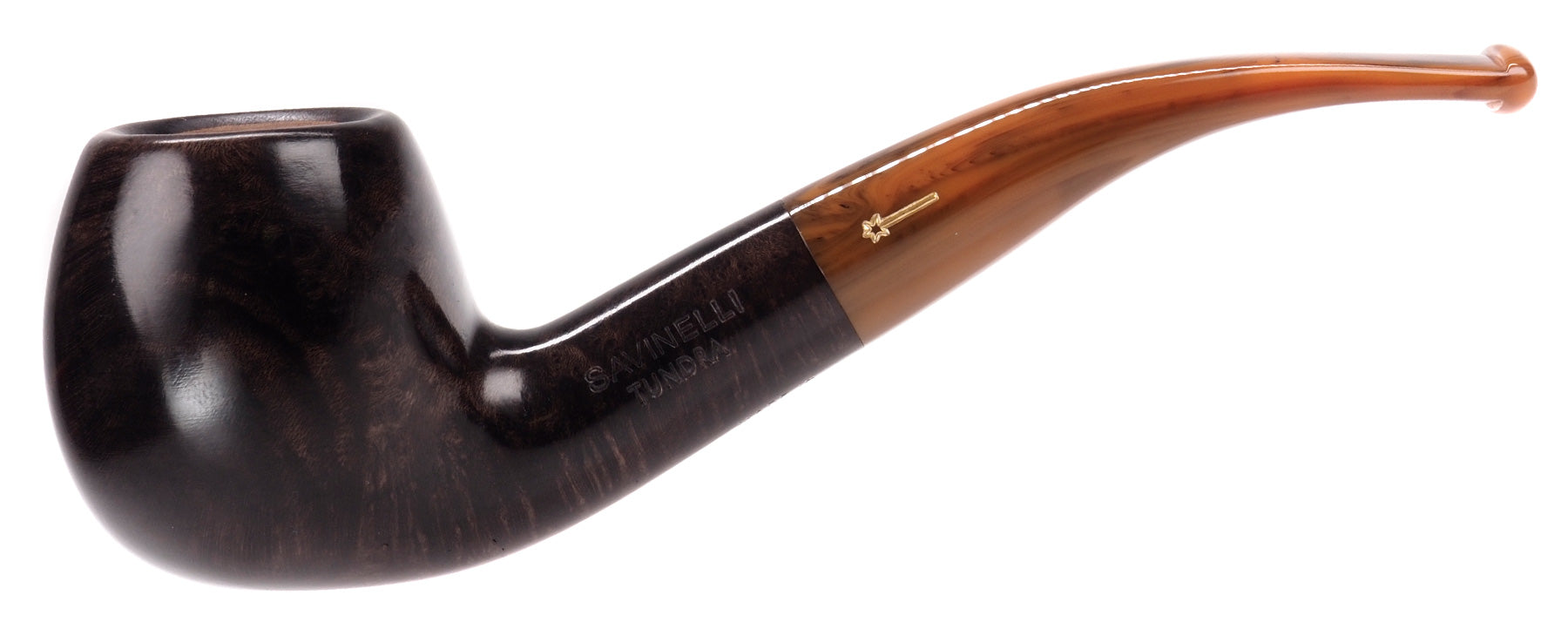 Savinelli, Tundra 626, Bent Apple, Smooth