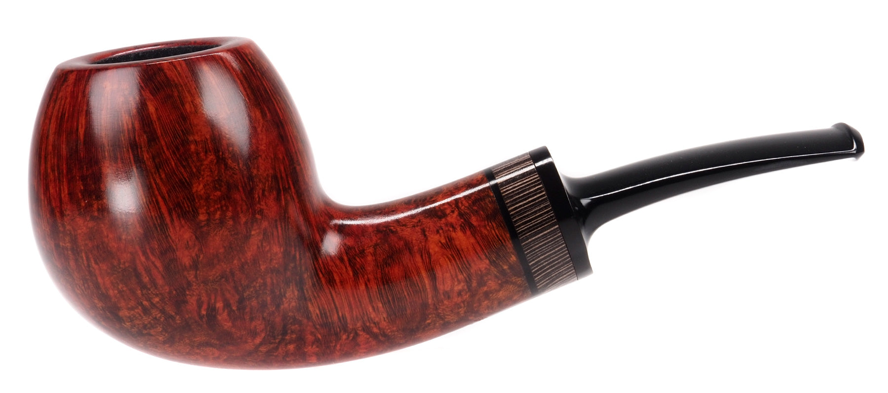Berggreen Pipes, Bent Apple w. Platan Ring