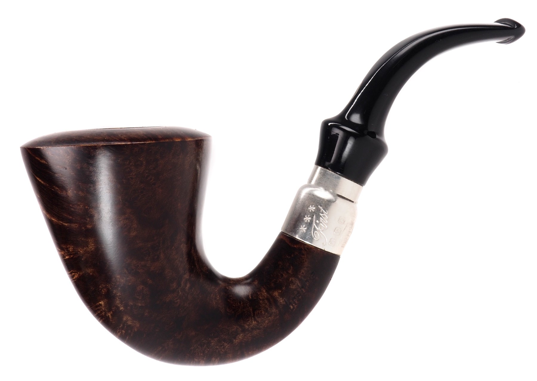 Brebbia, First 1997, Calabash, Dark Smooth, 9 mm