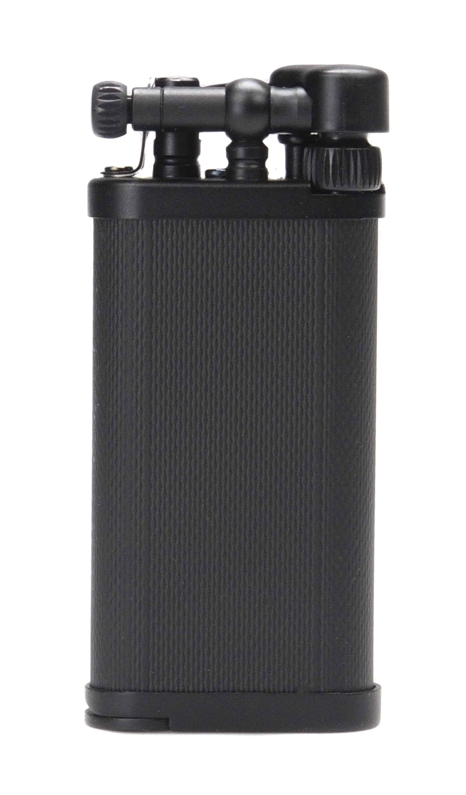 Im Corona Pipe lighter, Old boy, Black/Black Corn