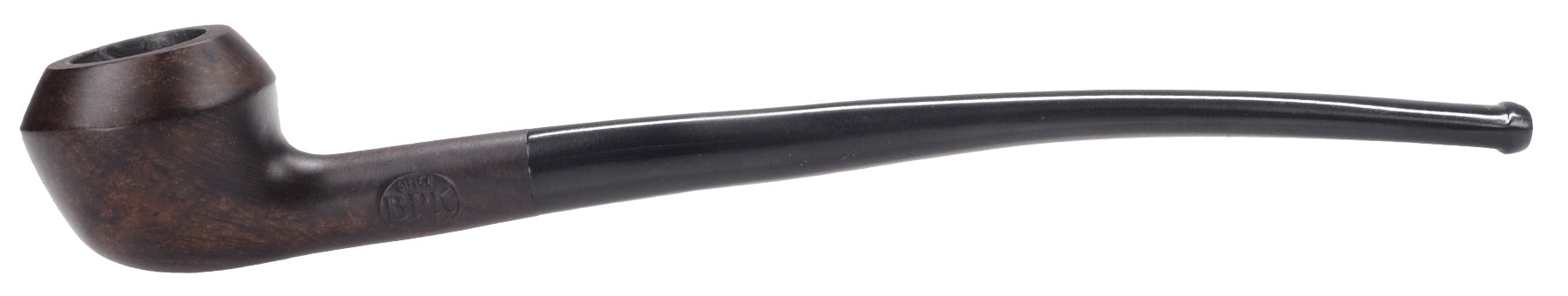 BPK, Mini Churchwarden Pipe, Rhodesian, Smooth