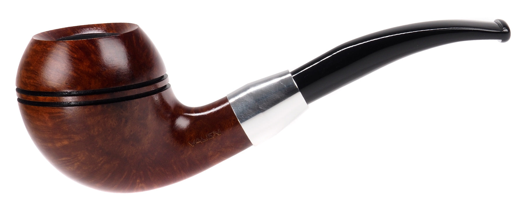 Vauen, Eames, Bent Rhodesian, Double Stem, Smooth