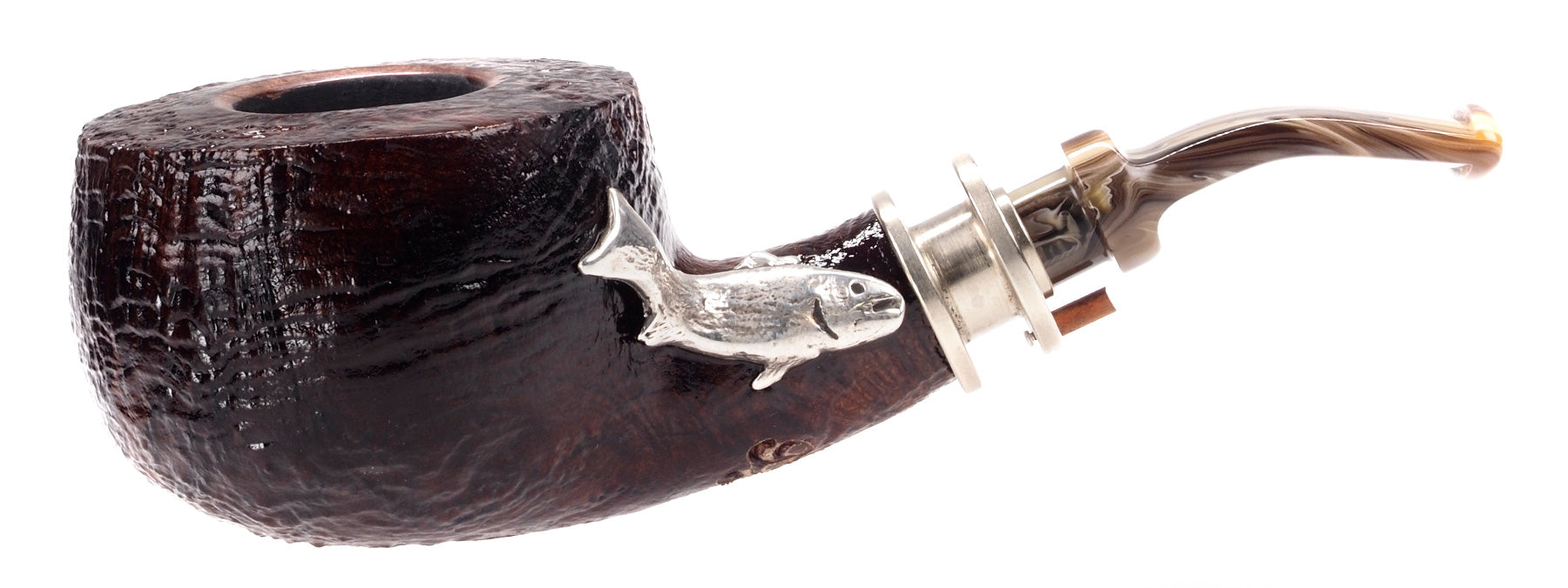 Neerup, Classic, Silver Salmon, Bent Pot