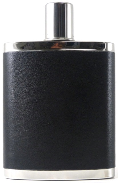 Herbertz Flask, black, 7 oz/207 ml.